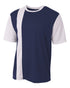 A4 Youth Legend Soccer Jersey (NB3016), Color 'Navy/White'
